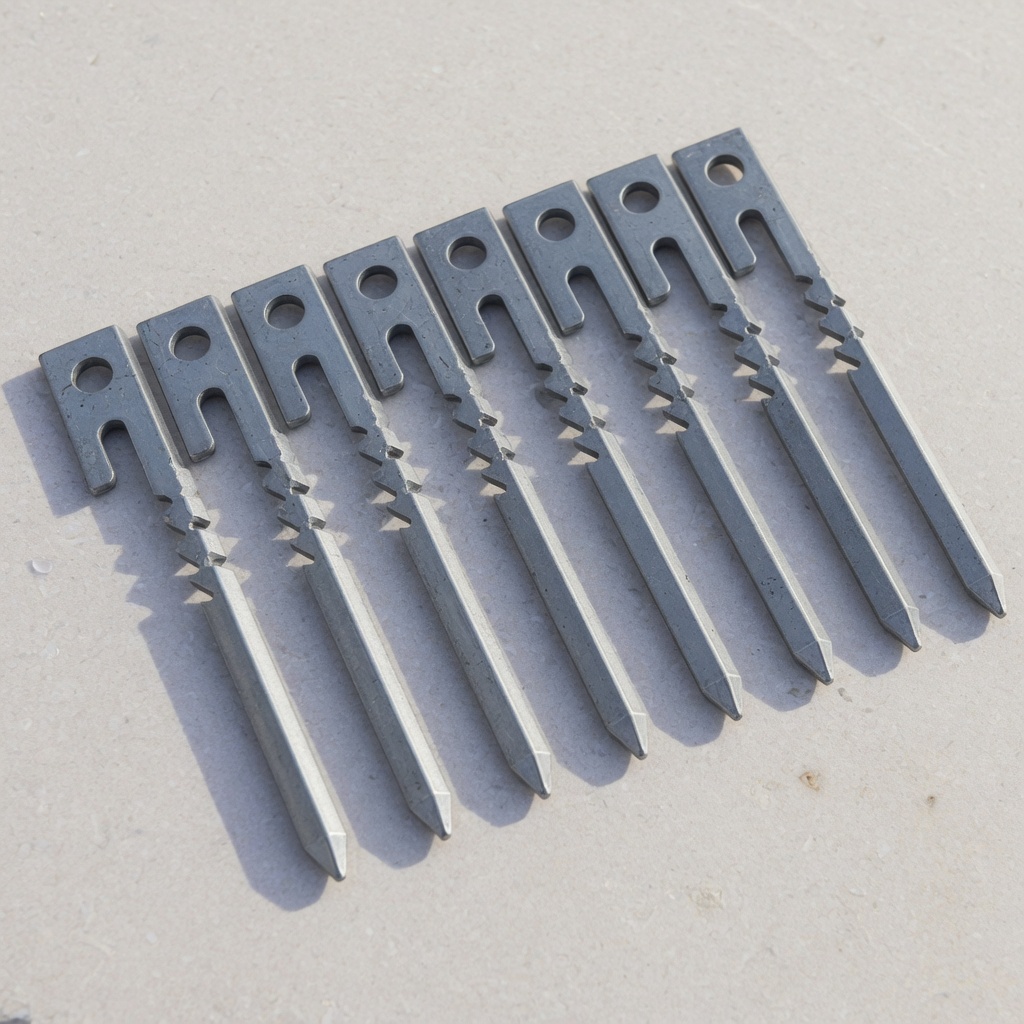 Stake set, eight